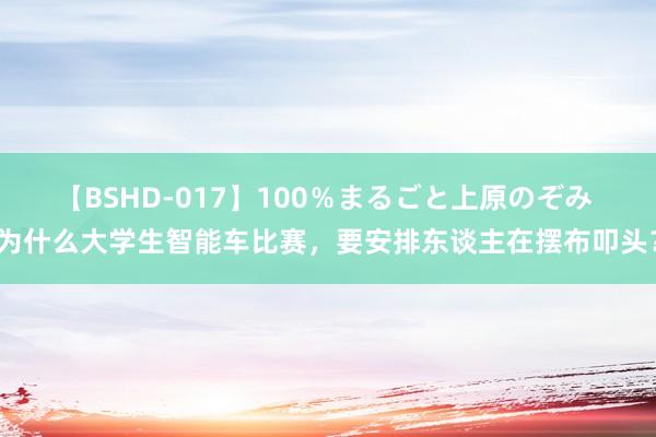 【BSHD-017】100％まるごと上原のぞみ 为什么大学生智能车比赛，要安排东谈主在摆布叩头？