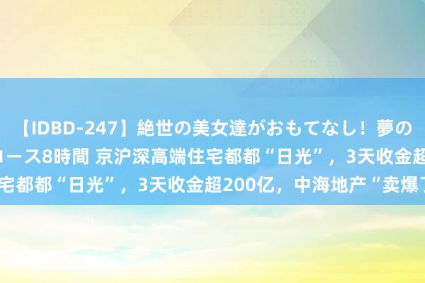 【IDBD-247】絶世の美女達がおもてなし！夢の桃源郷 IP風俗街 VIPコース8時間 京沪深高端住宅都都“日光”，3天收金超200亿，中海地产“卖爆了”